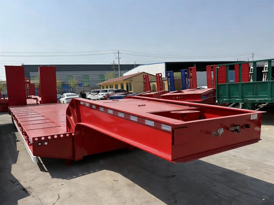 Heavy-duty Low-bed Semi-trailer suppliers